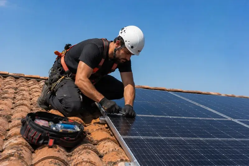 Maintenance et monitoring de panneaux solaires à Gémenos