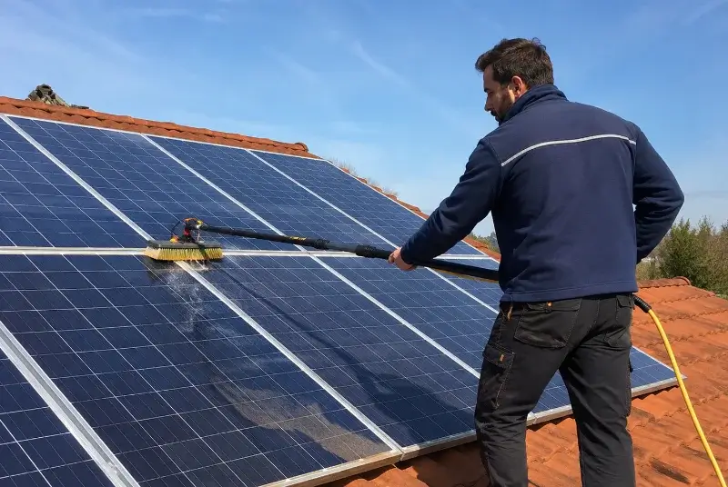 Nettoyage et entretien de panneaux solaires à Gémenos