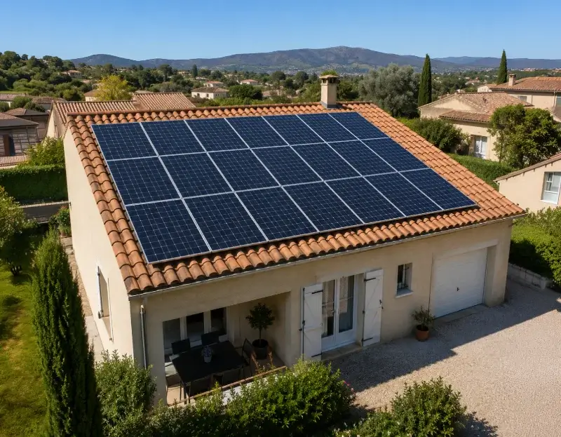 Prime à l'autoconsommation panneaux solaires Gémenos — aide financière de l'État